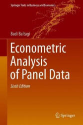 Econometric Analysis of Panel Data - Badi H. Baltagi (ISBN: 9783030539528)