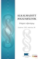 ALKALMAZOTT JOGSZABÁLYOK - POLGÁRI ELJÁRÁSJOG (ISBN: 9786155499746)