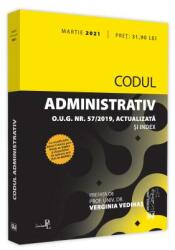 Codul administrativ, martie 2021 Editie tiparita pe hartie alba - Verginia Vedinas (ISBN: 9786063907821)