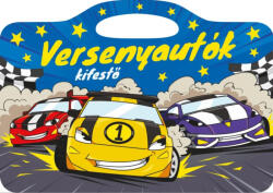 Versenyautók - kifestő (2021)