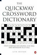 The Quickway Crossword Dictionary (ISBN: 9780140514018)