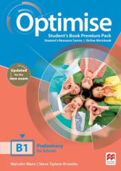 Optimise B1 Student's Book Premium Pack - Mark Ormerod, Malcolm Mann (ISBN: 9781380032089)