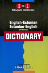 English-Estonian & Estonian-English One-to-One Dictionary - L Haleta (ISBN: 9781908357021)