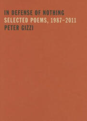 In Defense of Nothing - Peter Gizzi (ISBN: 9780819575647)