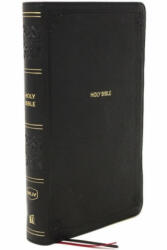 NKJV, End-of-Verse Reference Bible, Personal Size Large Print, Leathersoft, Black, Red Letter, Comfort Print (ISBN: 9780785233619)