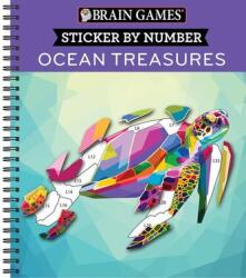 Brain Games - Sticker by Number: Ocean Treasures - New Seasons, Brain Games (ISBN: 9781645580348)