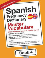 Spanish Frequency Dictionary - Master Vocabulary - Mostusedwords (ISBN: 9789492637246)