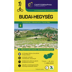 Budai-hegység turistatérkép (2021)