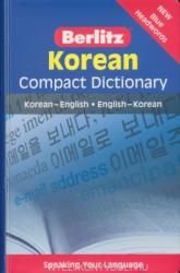 Berlitz Korean Compact Dictionary - Korean-English English -Korean (ISBN: 9789812686503)