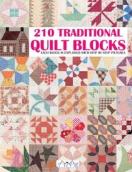 210 blocuri tradiționale pentru quilt (ISBN: 9786057834232)