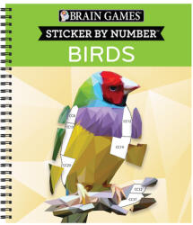 Brain Games - Sticker by Number: Birds (42 Images to Sticker) - Brain Games, New Seasons (ISBN: 9781645585886)