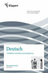 Deutsch, Gedichte verstehen und analysieren, Lehrerheft - Herta Heindl, Markus Kuhnigk (ISBN: 9783403090472)