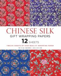 Chinese Silk Gift Wrapping Papers - 12 Sheets (ISBN: 9780804845496)