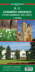Zsámbéki-medence / Etyeki-dombság / Váli-völgy turistatérkép - Szarvas (ISBN: 9789639983106)