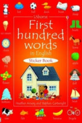 First Hundred Words In English Sticker Book - Heather Amery, Stephen Cartwright (ISBN: 9781409510062)