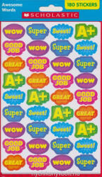 Awesome Words - 180 Stickers (ISBN: 9780545631655)