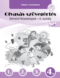 Olvasás-szövegértés felmérő feladatlapok 4. osztály (ISBN: 9786155910111)