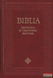 Biblia - Ószövetségi és Újszövetségi Szentírás - Kicsi /kemény - bordó (ISBN: 9789633618141)
