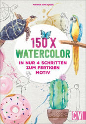 150 x Watercolor - Christine Schnappinger (ISBN: 9783862304271)