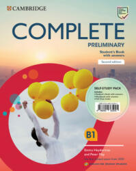 Complete Preliminary Self-Study Pack (Student's Book with Answers and Workbook with Answers and Class Audio) English for Spanish Speakers - Emma Heyderman, Peter May, Caroline Cooke (ISBN: 9788490365045)