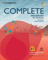 Complete Preliminary for Schools. Workbook without answers with Audio Download (ISBN: 9783125405301)