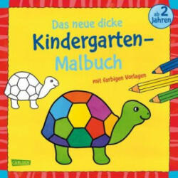 Das neue, dicke Kindergarten-Malbuch - Andrea Pöter (ISBN: 9783551180476)