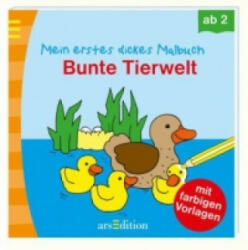 Mein erstes dickes Malbuch: Bunte Tierwelt - Corina Beurenmeister (ISBN: 9783845809434)