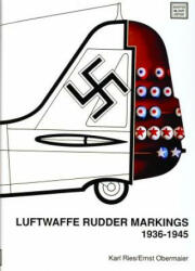 Luftwaffe Rudder Markings - 1936-1945 (ISBN: 9780887403378)