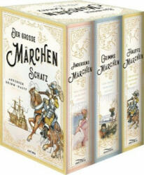 Der große Märchenschatz (Andersens Märchen - Grimms Märchen - Hauffs Märchen) (3 Bände im Schuber) - Jacob Grimm, Wilhelm Hauff, Hans Christian Andersen (ISBN: 9783730609149)