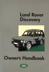 Land Rover Discovery Owner's Handbook - Brooklands Books Ltd (ISBN: 9781855202849)