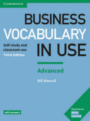 Business Vocabulary in Use: Advanced Third Edition - Wortschatzbuch + Lösungen (ISBN: 9783125336674)
