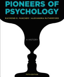 Pioneers of Psychology - Raymond E. Fancher, Alexandra Rutherford (ISBN: 9780393283549)