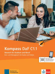 Kompass DaF C1.1. Kurs- und Übungsbuch Teil 1 - Nadja Fügert, Friederike Jin, Klaus Mautsch, Ilse Sander, Daniela Schmeiser (ISBN: 9783126700078)