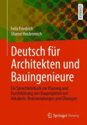 Deutsch für Architekten und Bauingenieure - Sharon Heidenreich (ISBN: 9783658322991)