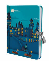 Harry Potter: Hogwarts Castle at Night Lock and Key Diary (ISBN: 9781647222826)