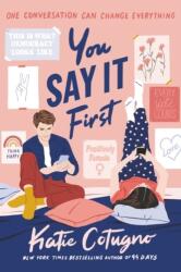 You Say It First (ISBN: 9780062674135)