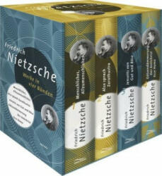 Friedrich Nietzsche, Werke in vier Bänden (Menschliches, Allzu Menschliches - Also sprach Zarathustra - Jenseits von Gut und Böse - Götzendämmerung/De (2020)