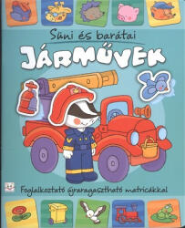 JÁRMŰVEK - SÜNI ÉS BARÁTAI (ISBN: 9786155176951)