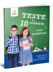 Teste de 10 minute. Clasa pregatitoare (ISBN: 9786068248455)