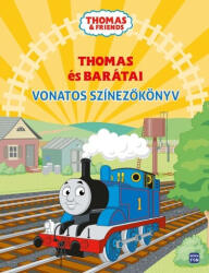 Thomas és barátai - Vonatos színezőkönyv (2021)