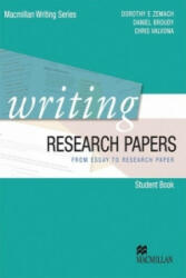 Writing Research Papers. Student's Book - Dorothy Zemach, Chris Valvona (ISBN: 9783192525766)