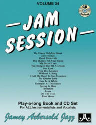 Jamey Aebersold Jazz -- Jam Session Vol 34: Book & 2 CDs (ISBN: 9781562241926)