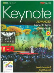 Keynote C1.1/C1.2: Advanced - Student's Book and Workbook (Combo Split Edition A) + DVD-ROM - Paul Dummett, Lewis Lansford, Helen Stephenson (2018)