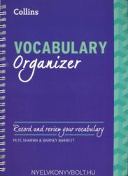 Vocabulary Organizer - Pete Sharma, Barney Barrett (2014)