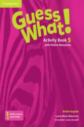 Guess What! Level 5 Activity Book with Online Resources British English - Lynne Marie Robertson (ISBN: 9781107545427)