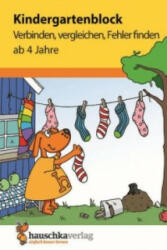 Kindergartenblock ab 4 Jahre - Verbinden, vergleichen, Fehler finden - Linda Bayerl, Sabine Dengl (ISBN: 9783881006224)