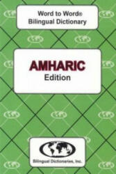 English-Amharic & Amharic-English Word-to-Word Dictionary (ISBN: 9780933146594)