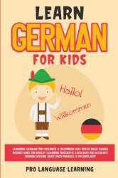 Learn German for Kids (ISBN: 9781800763142)