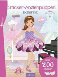 Sticker-Anziehpuppen Ballerina - Eva Schindler (ISBN: 9783845832029)