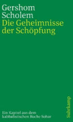 Die Geheimnisse der Schöpfung - Gershom Scholem (ISBN: 9783633241804)